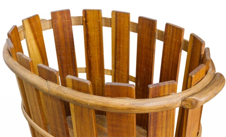 Reclaimed Wooden Basket
