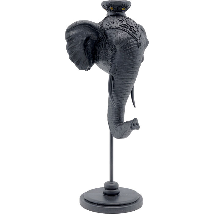 Black Elephant Head