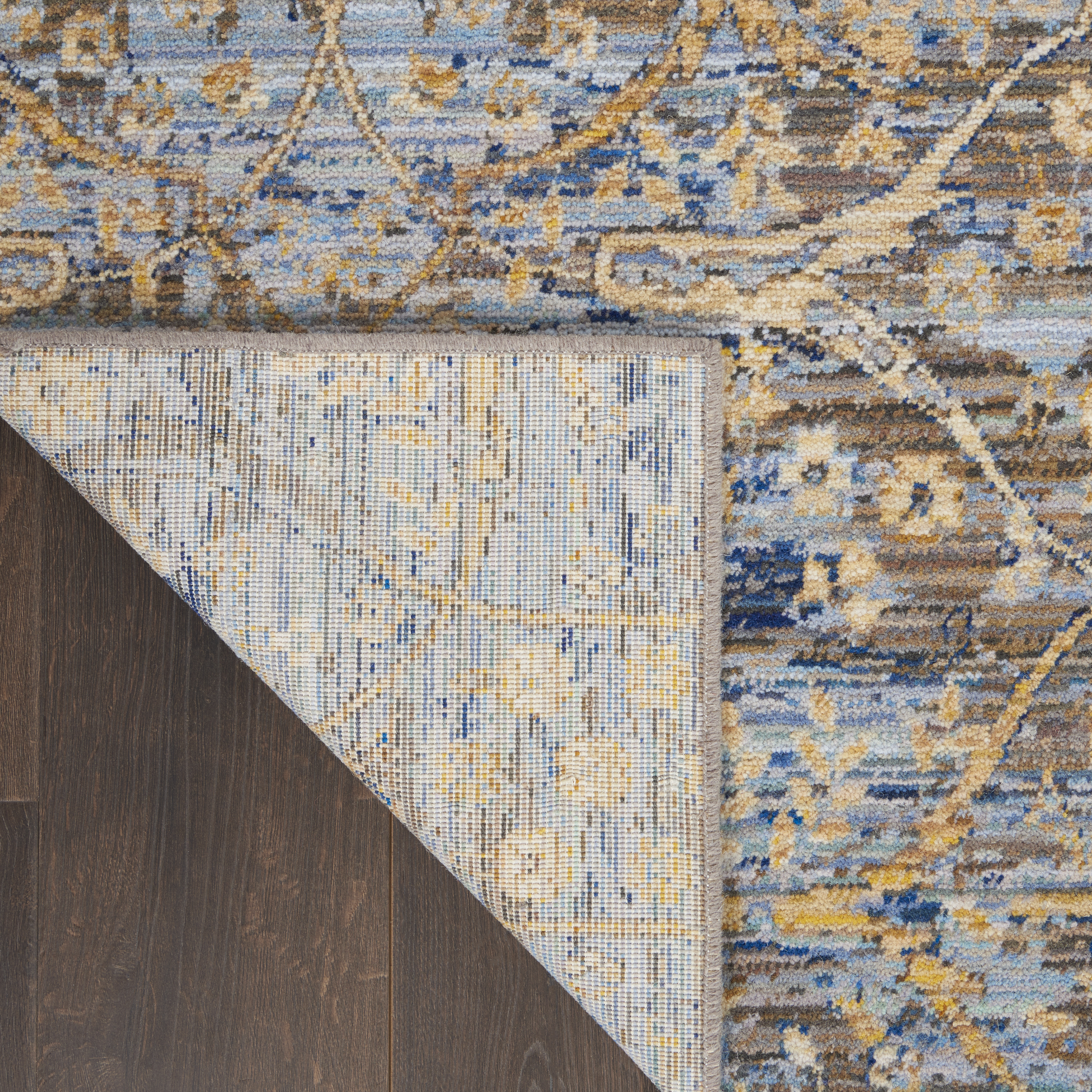 Majestic Beige Blue Rug