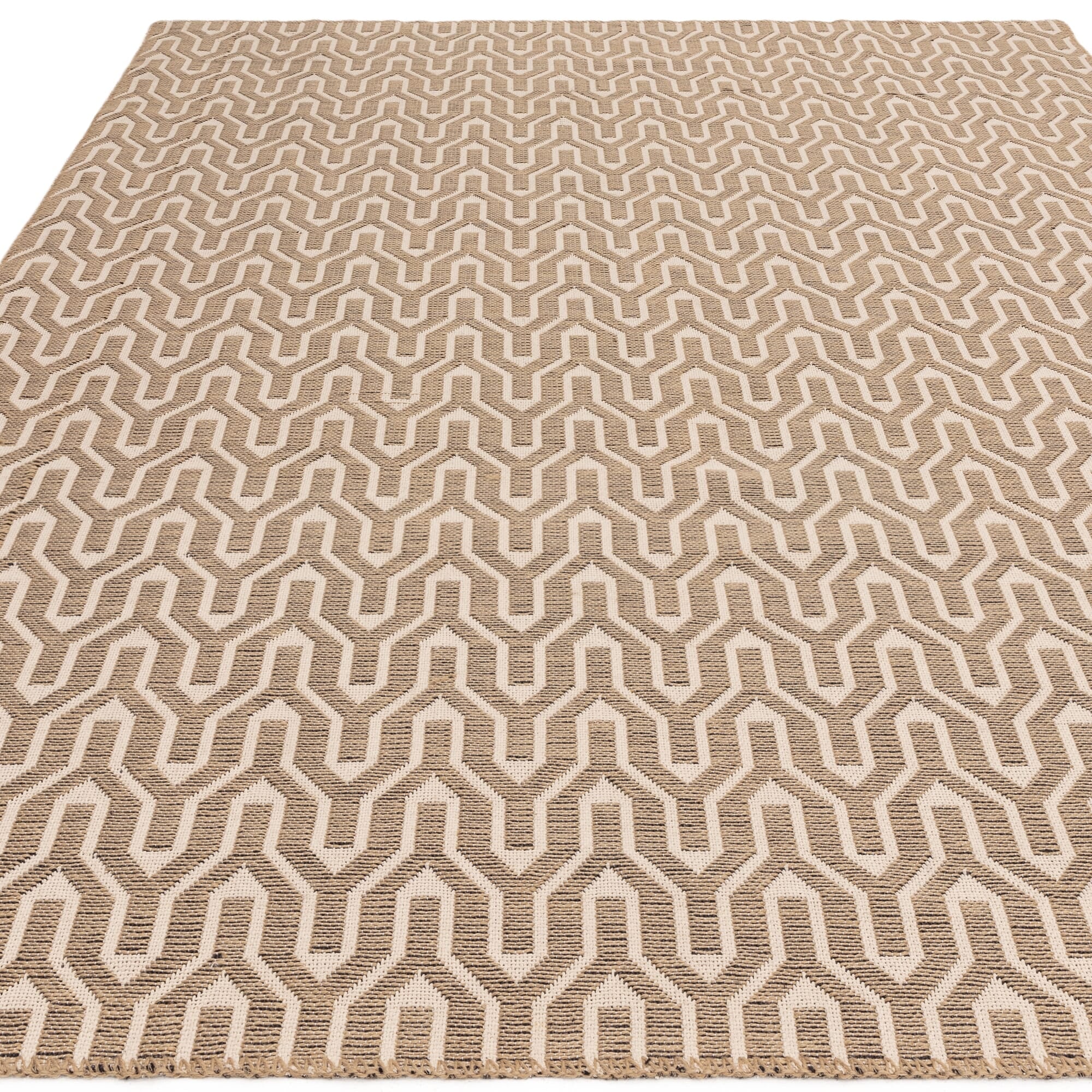 Global Rug Cream Lattice