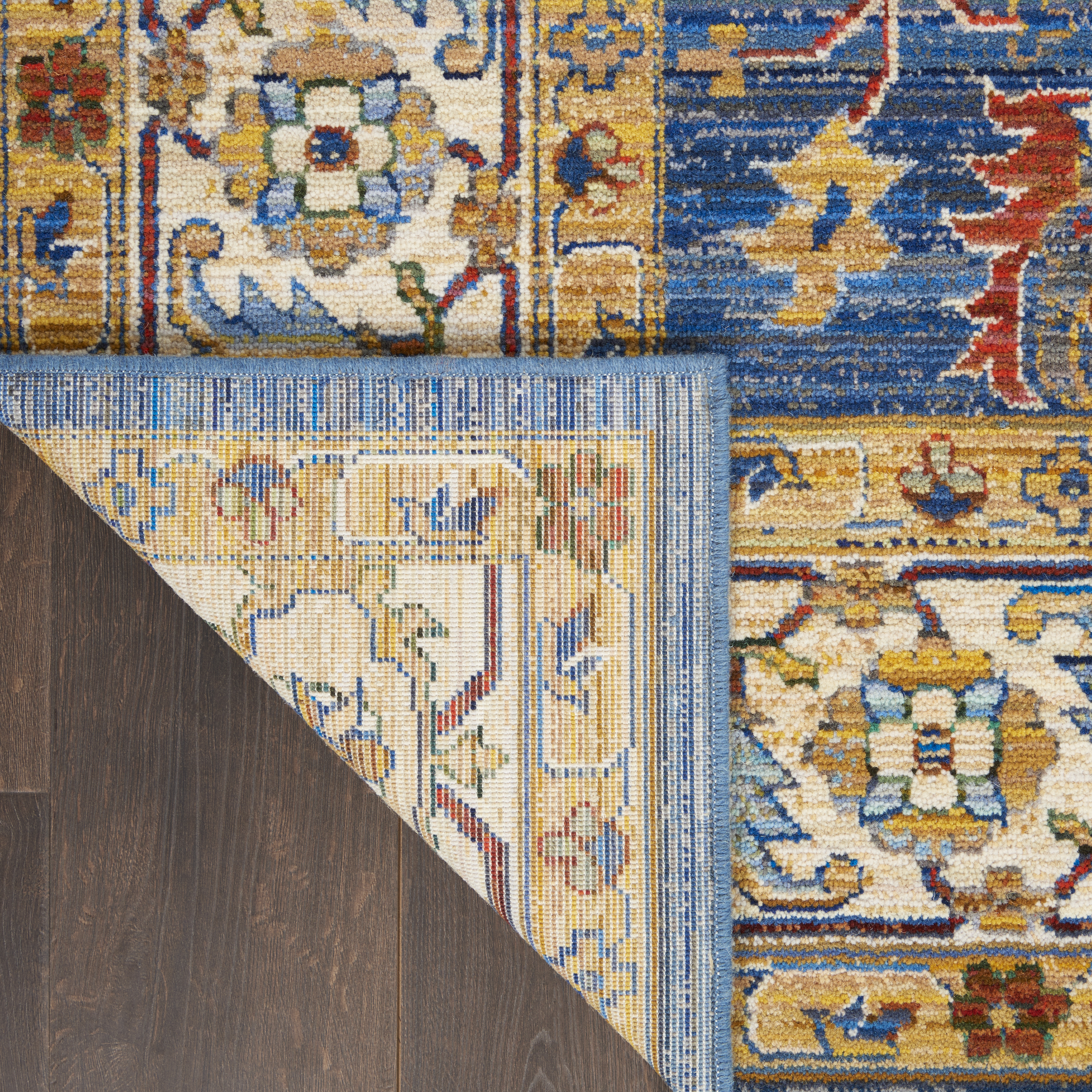 Majestic Denim Blue Rug