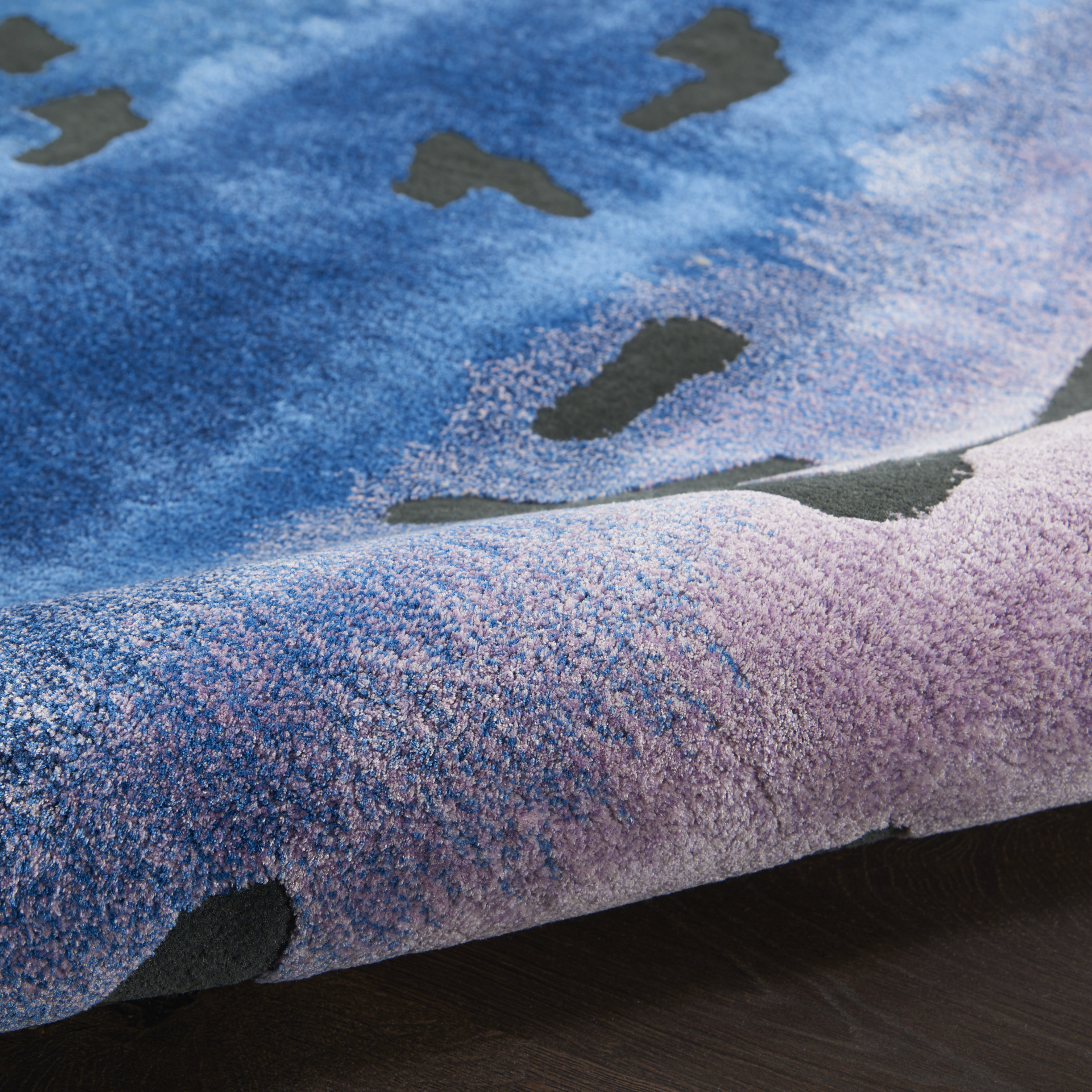 Prismatic Rug PRS23 Black Multicolour