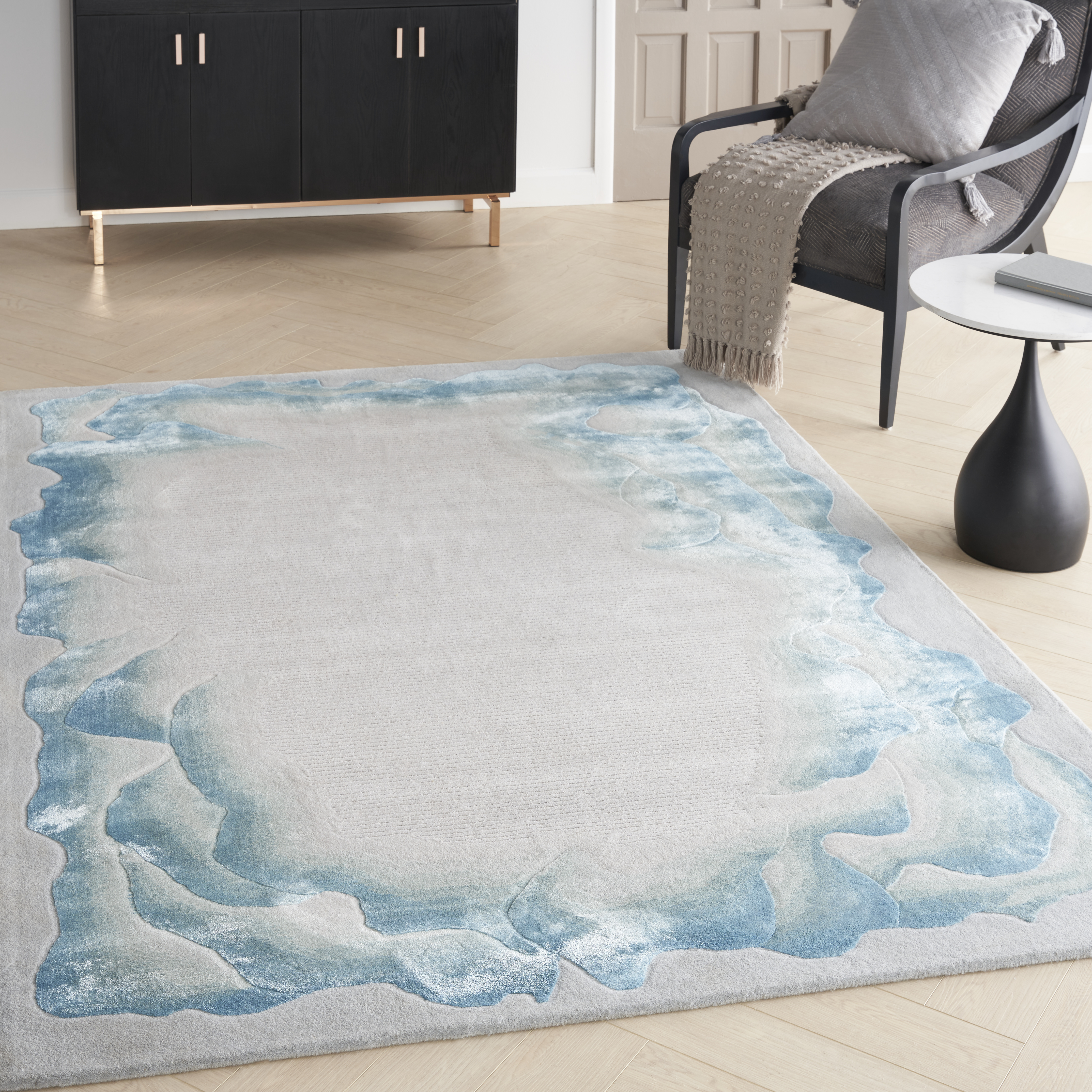 Prismatic Rug PRS22 Sea Mist Blue