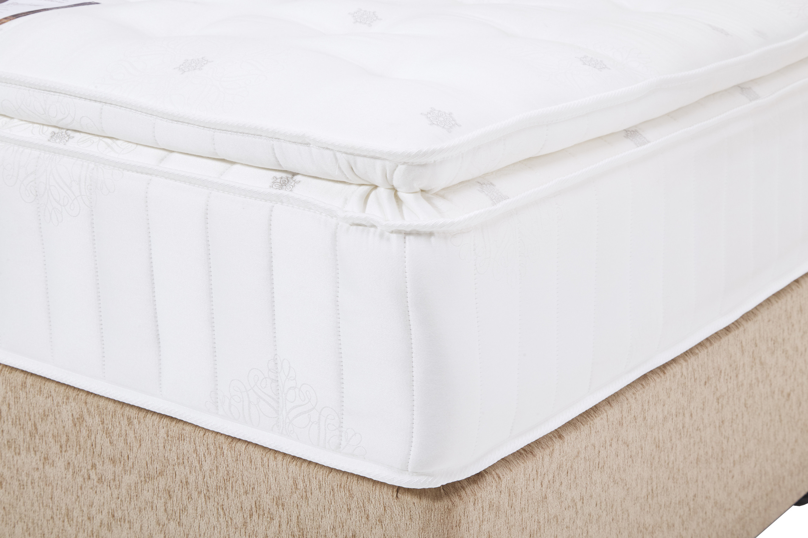 King Koil Caseys Natural Comfort 2000 5ft Mattress and 2 Drawer Divan