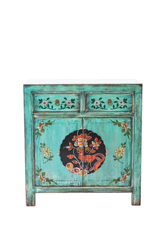 Santorini 2 Drawer 2 Door Cabinet