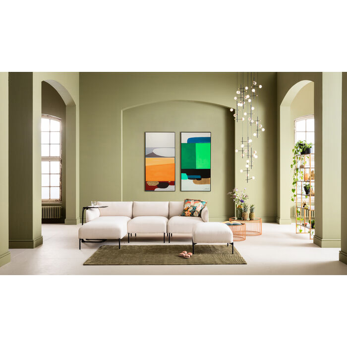 Orange Abstract Shapes Picture