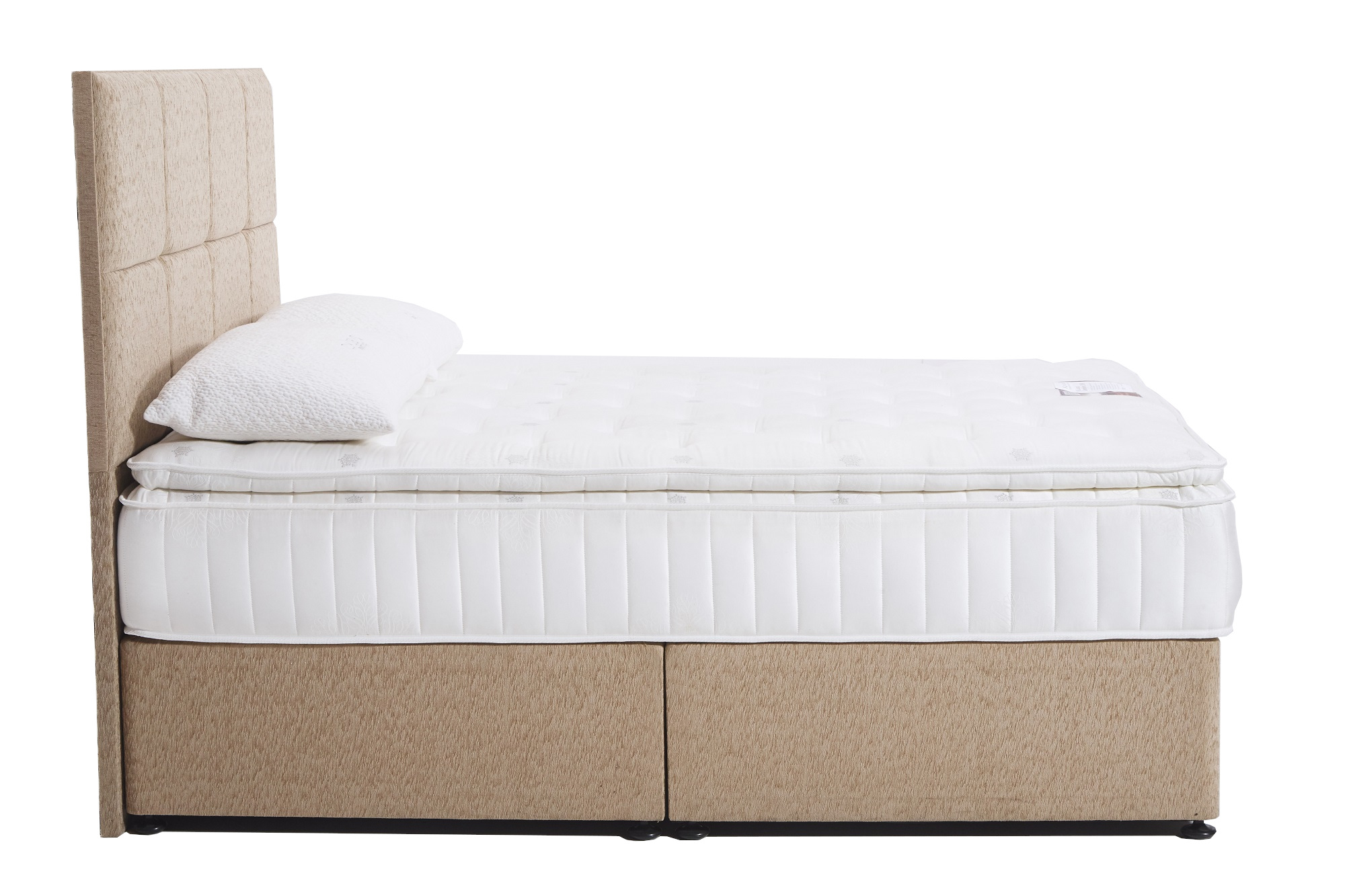 King Koil Caseys Natural Comfort 2000 5ft Mattress and 2 Drawer Divan