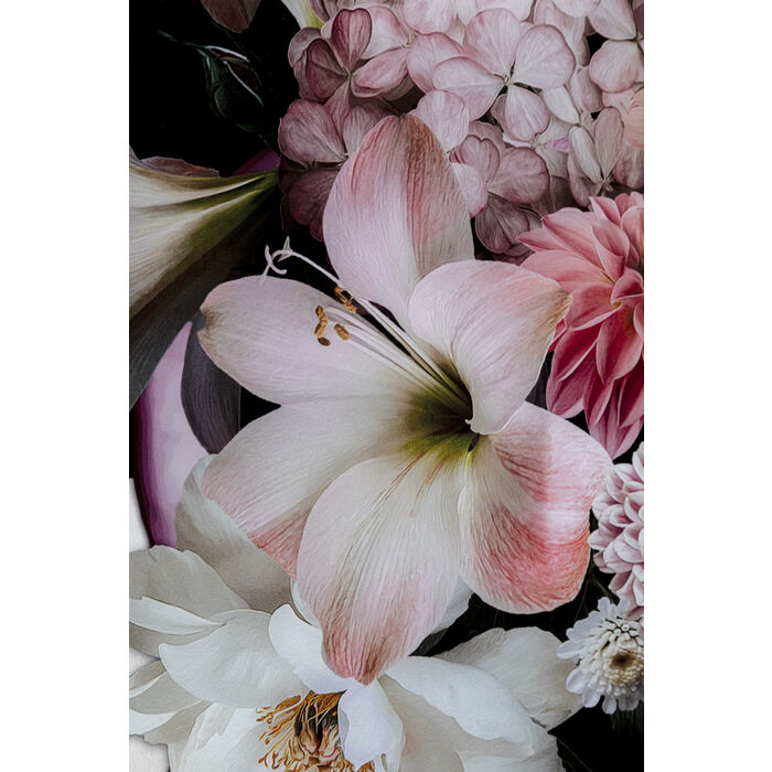 Flowery Beauty Glass Picture