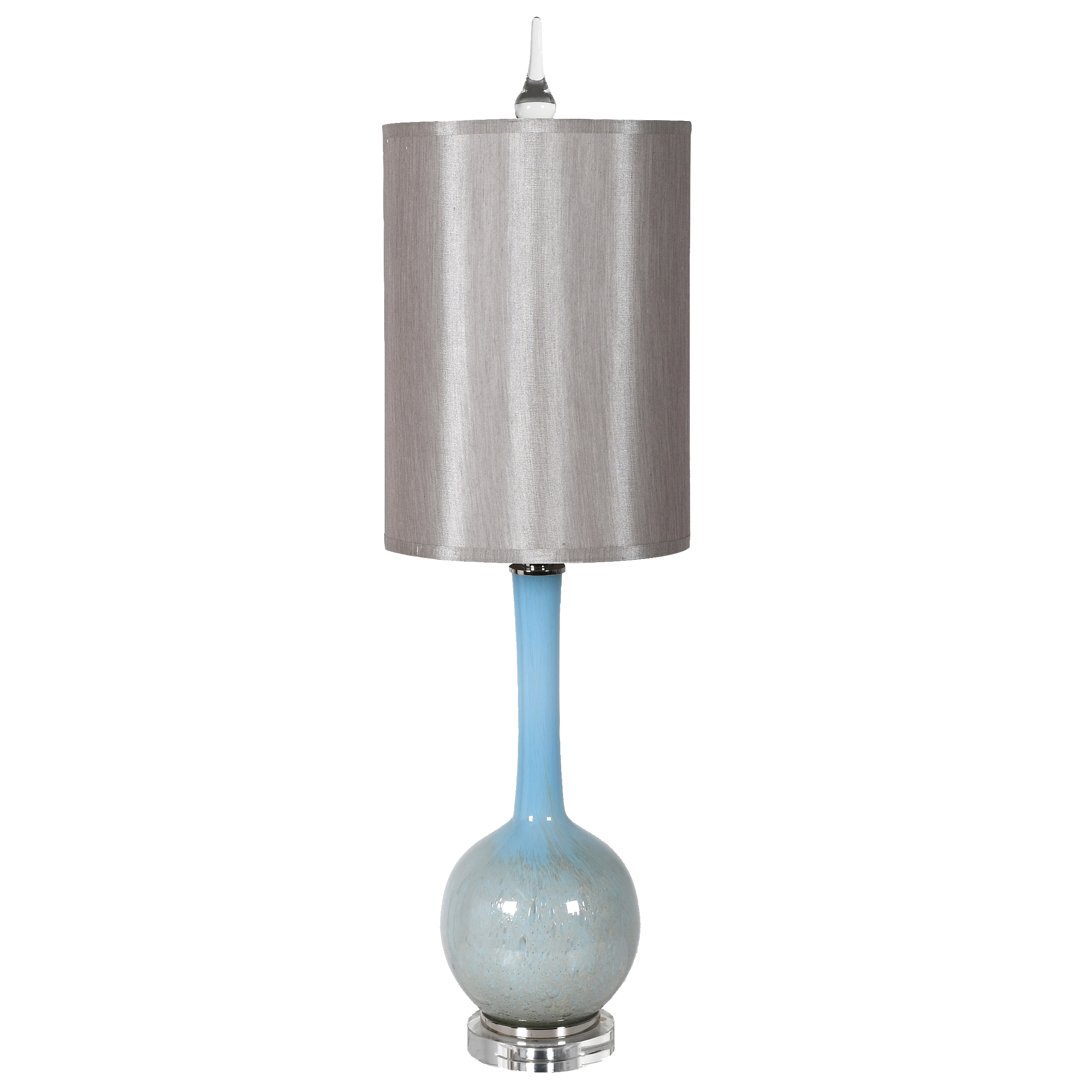 Polished Nickel Table Lamp