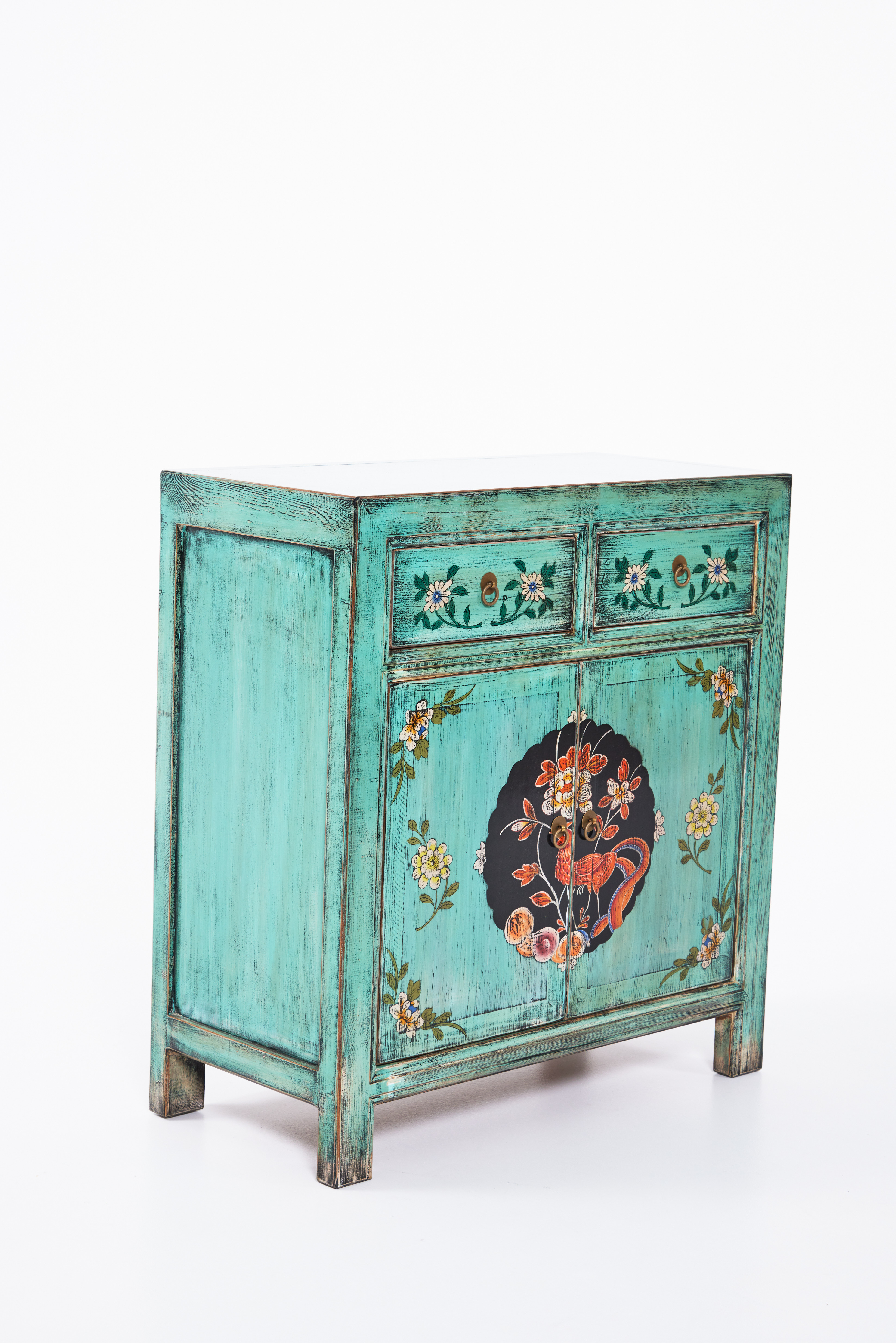 Santorini 2 Drawer 2 Door Cabinet