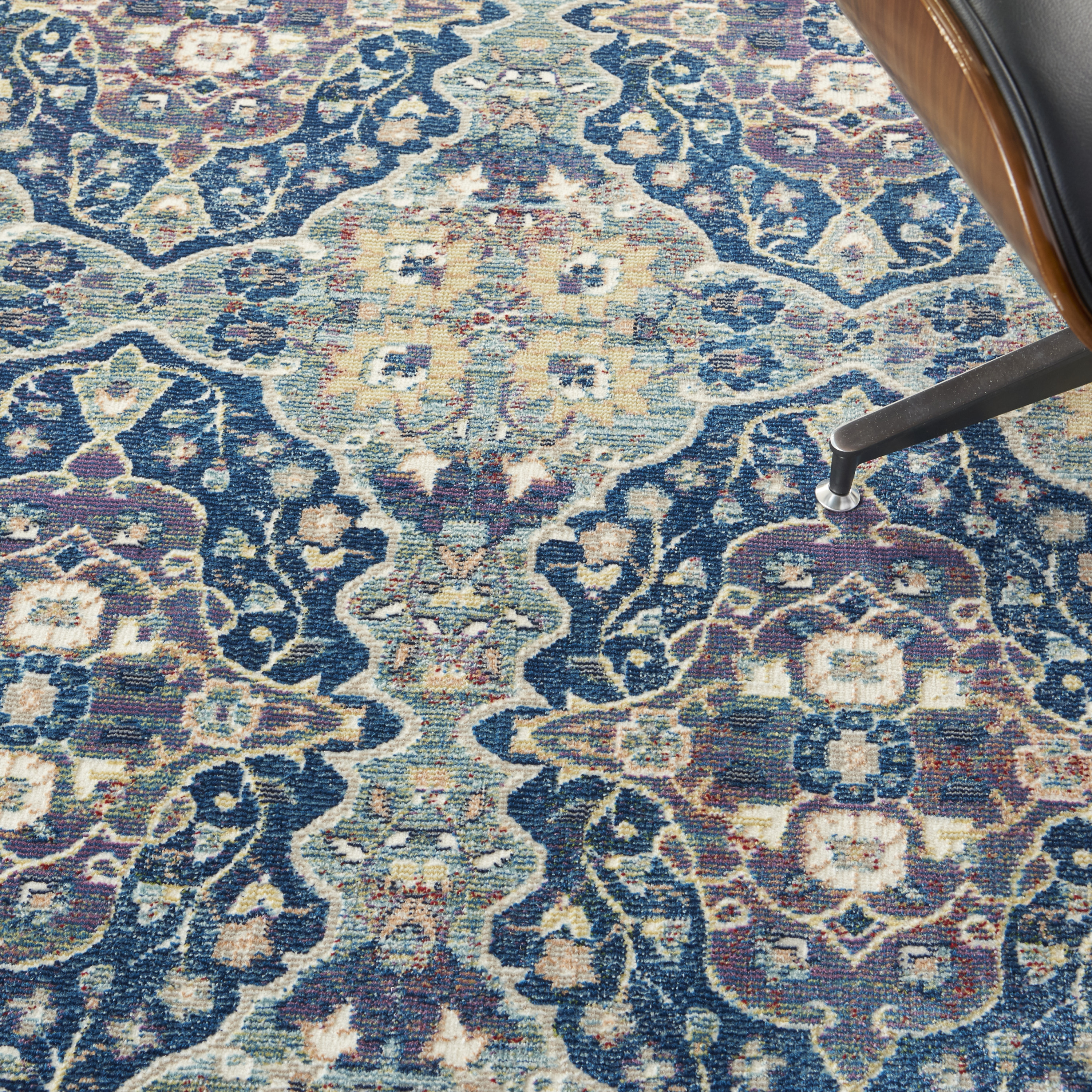Ankara Global Rug ANR16 Navy/Multicolour