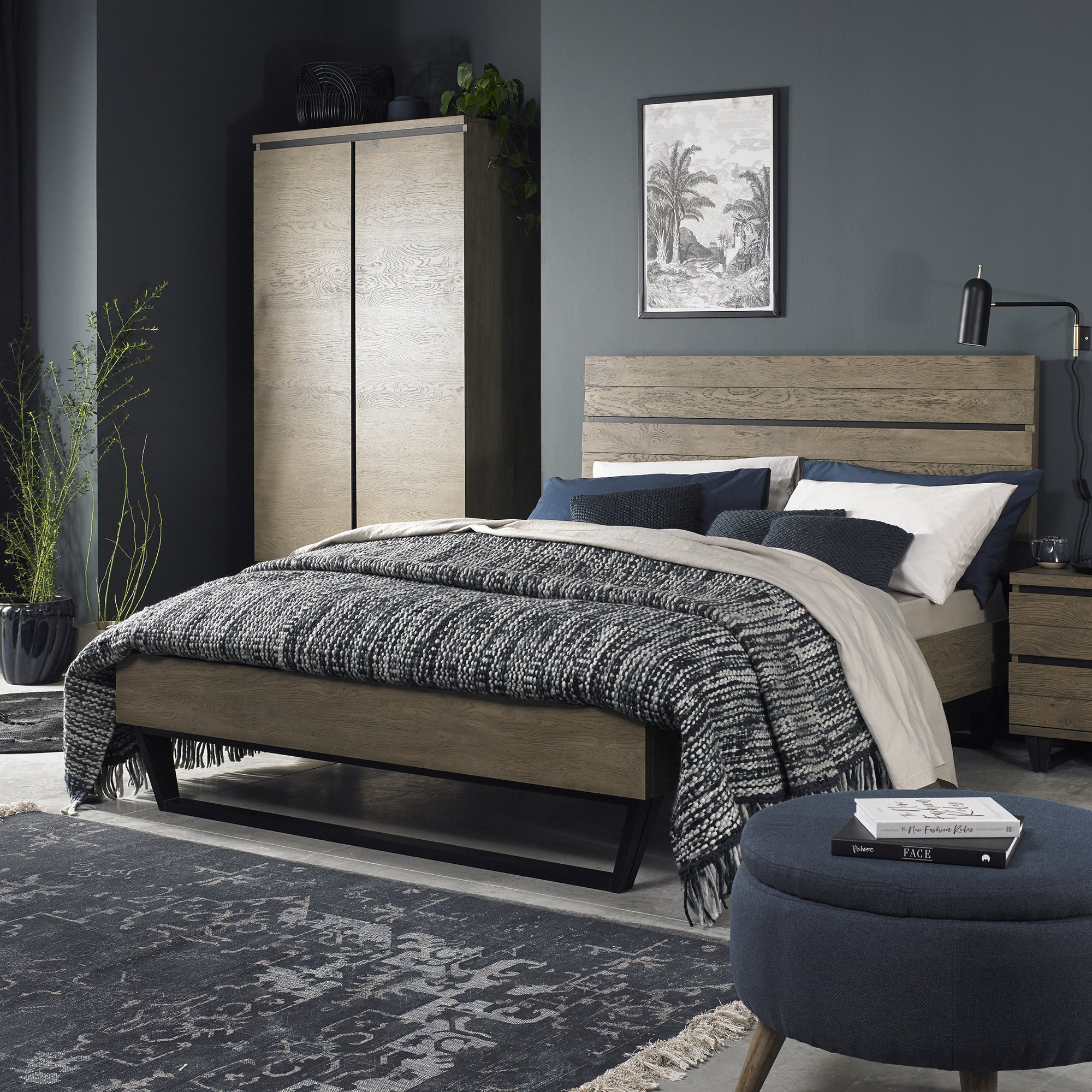 Eden 2 Drawer Nightstand