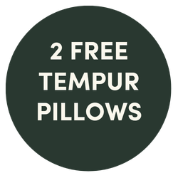 Summer Sale 2 Free Tempur Pillows