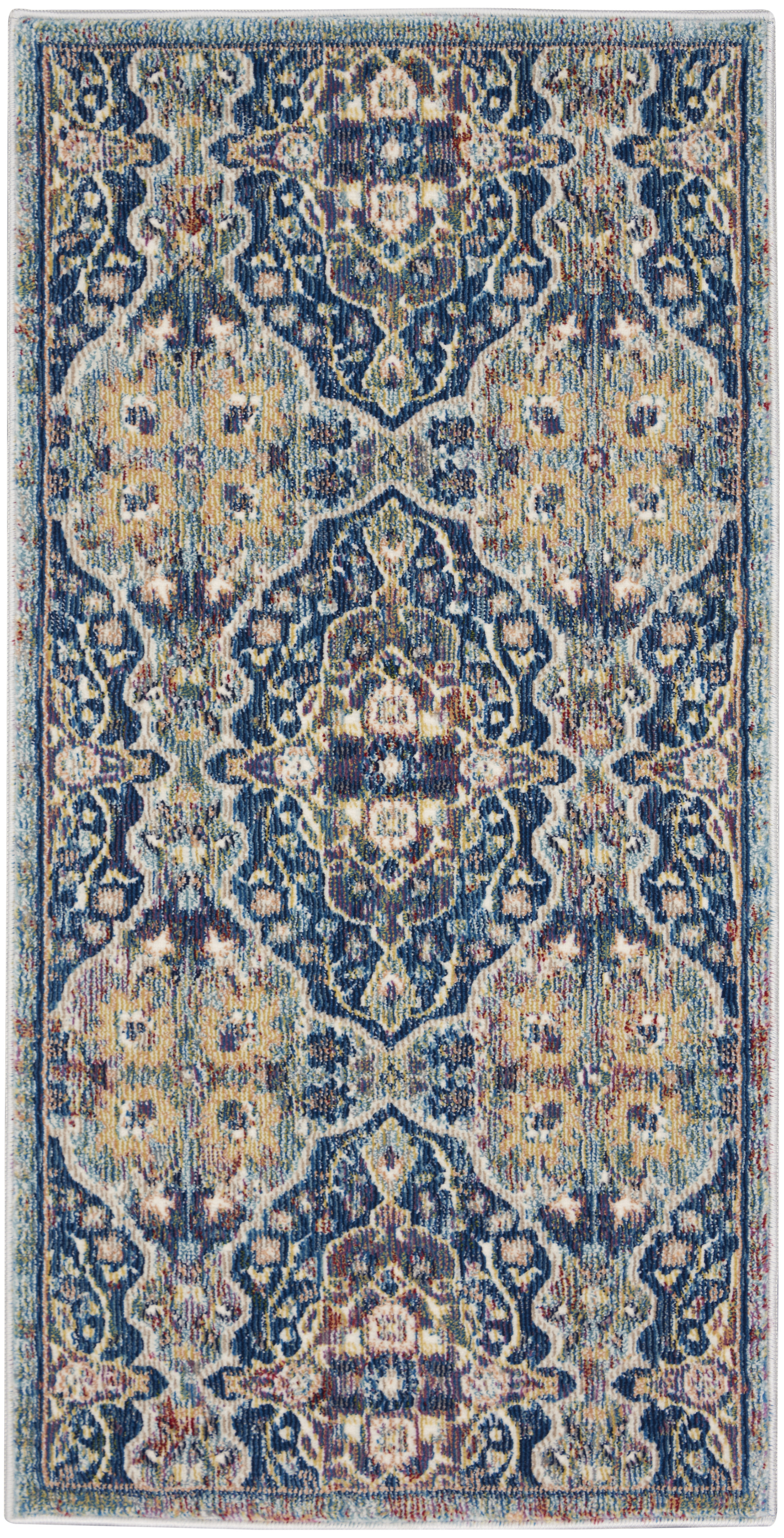 Ankara Global Rug ANR16 Navy/Multicolour