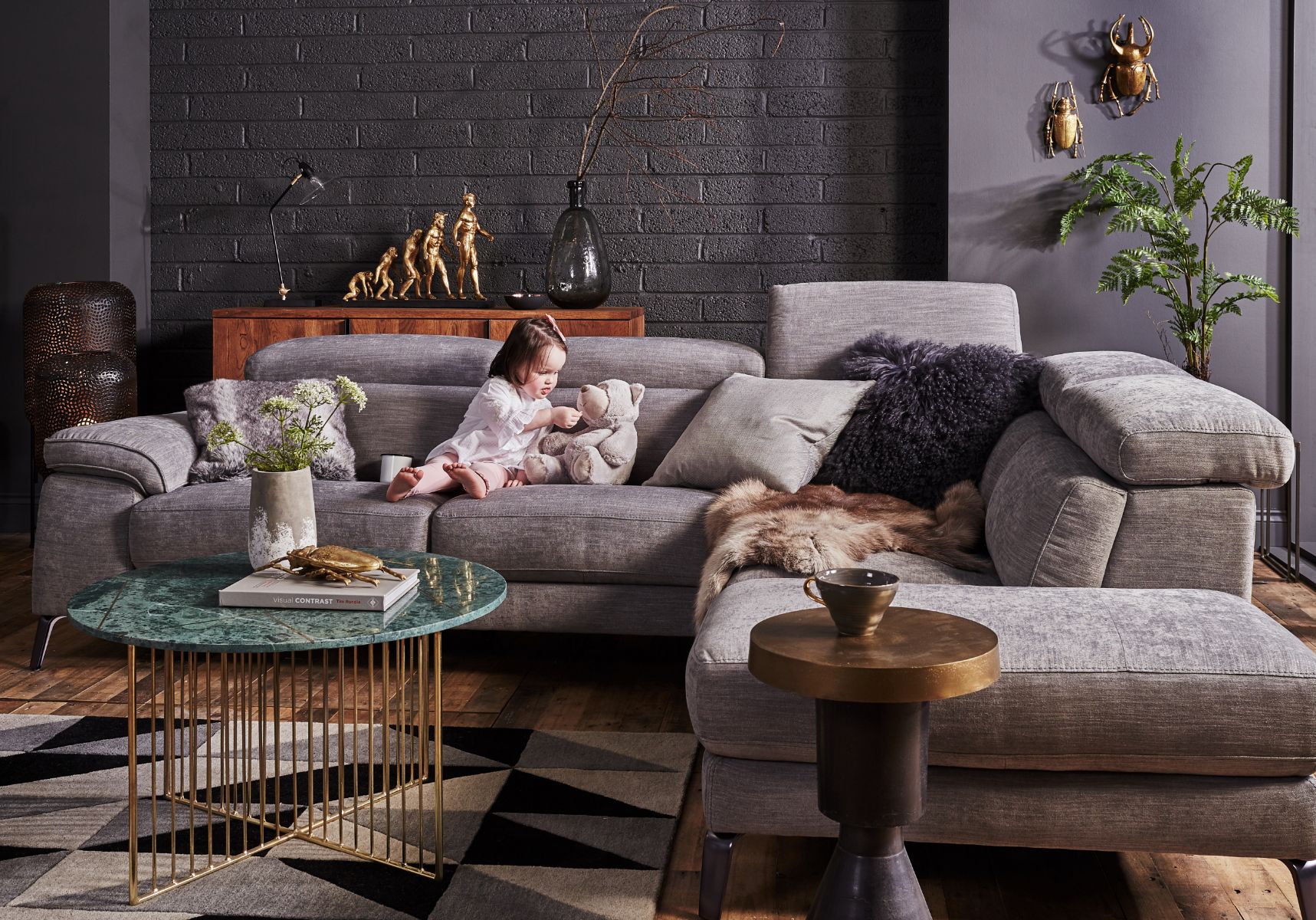 Fulton RHF Corner Sofa