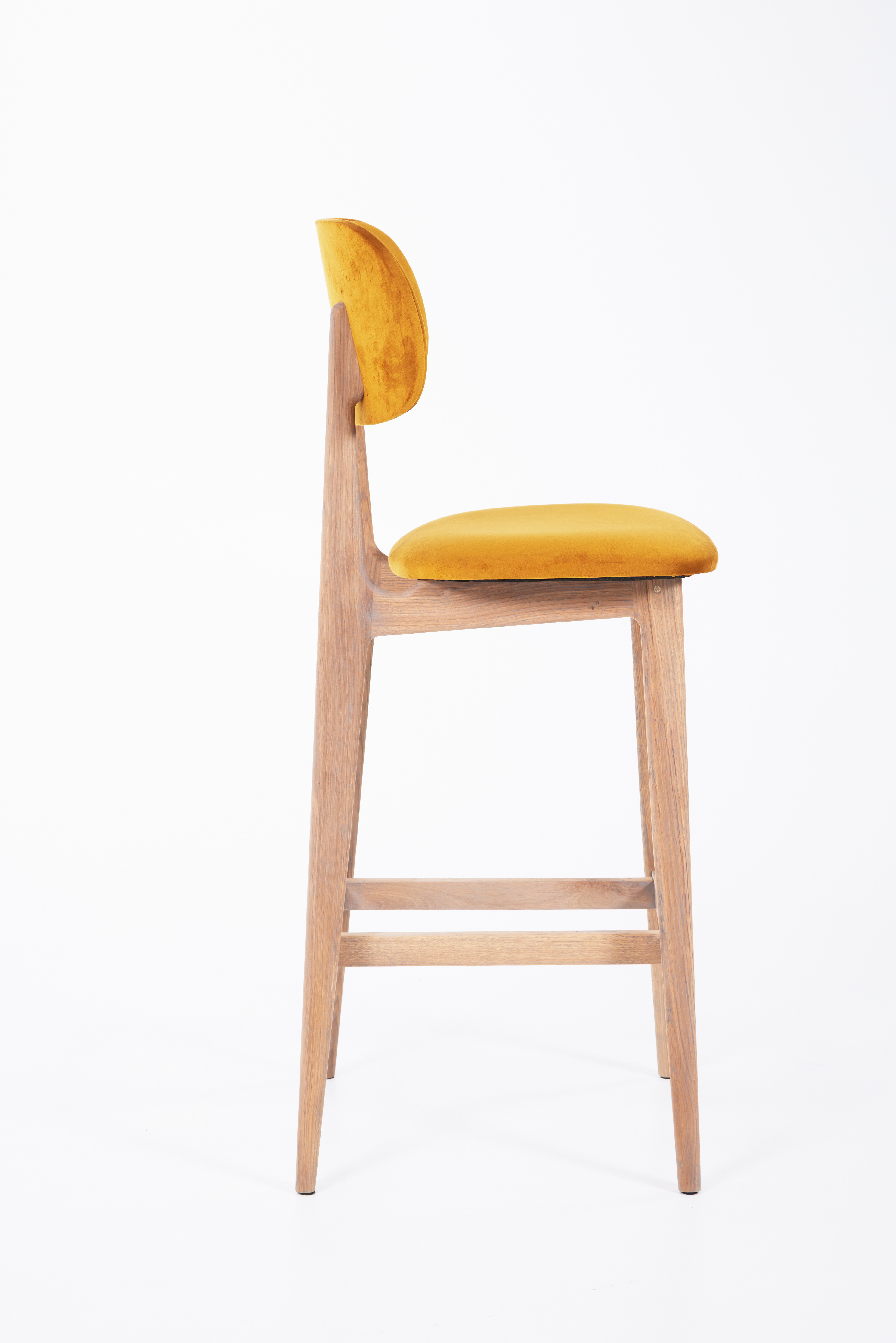 Hugo Bar Stool Mustard