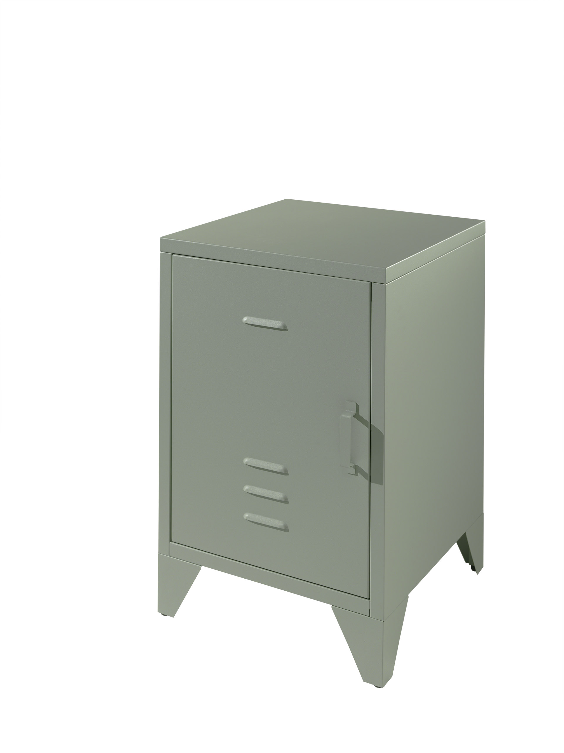 Elijah Nightstand Matt Olive Green