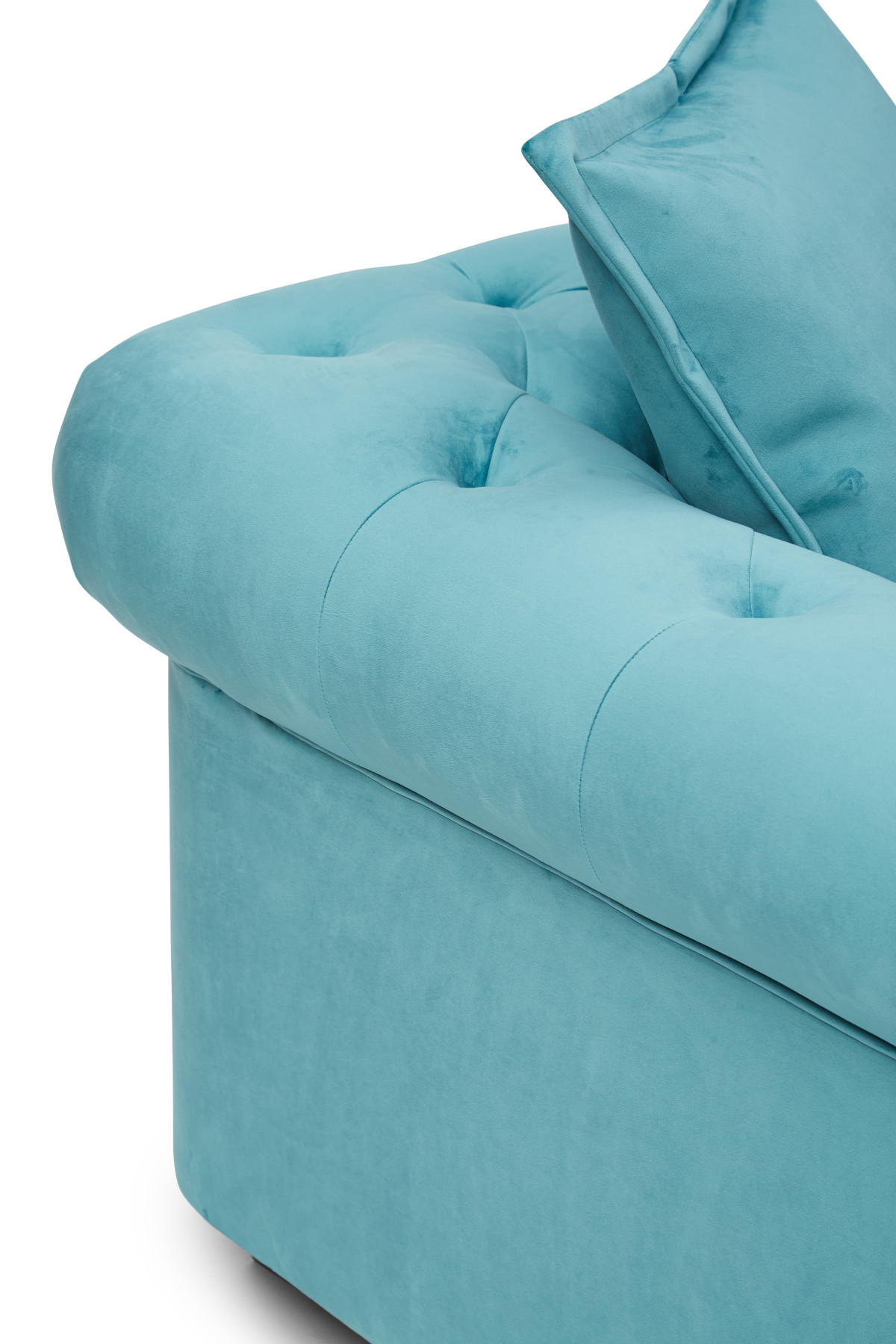 Kennedy 2 Seater Hermit Sofa (Teal)