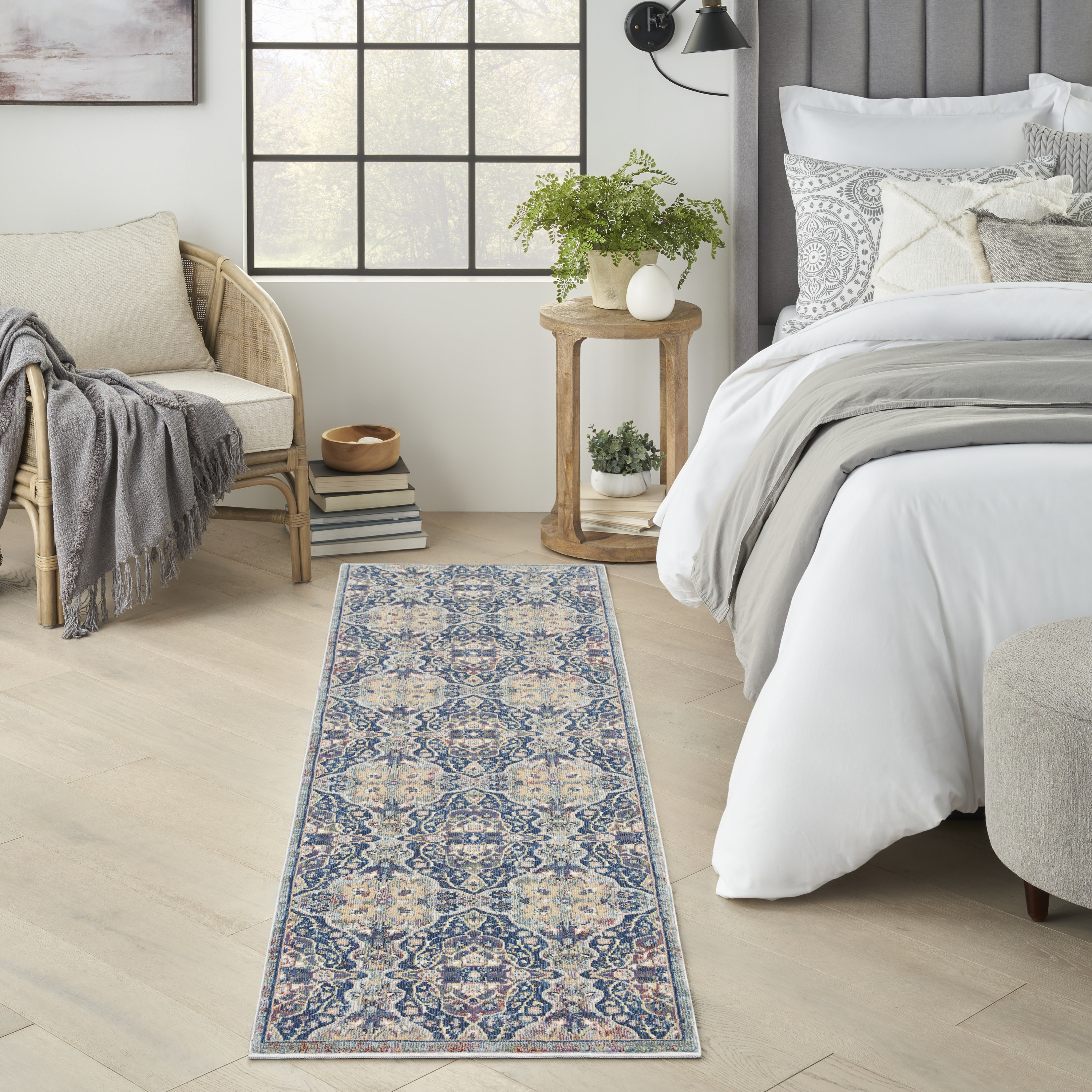 Ankara Global Rug ANR16 Navy/Multicolour