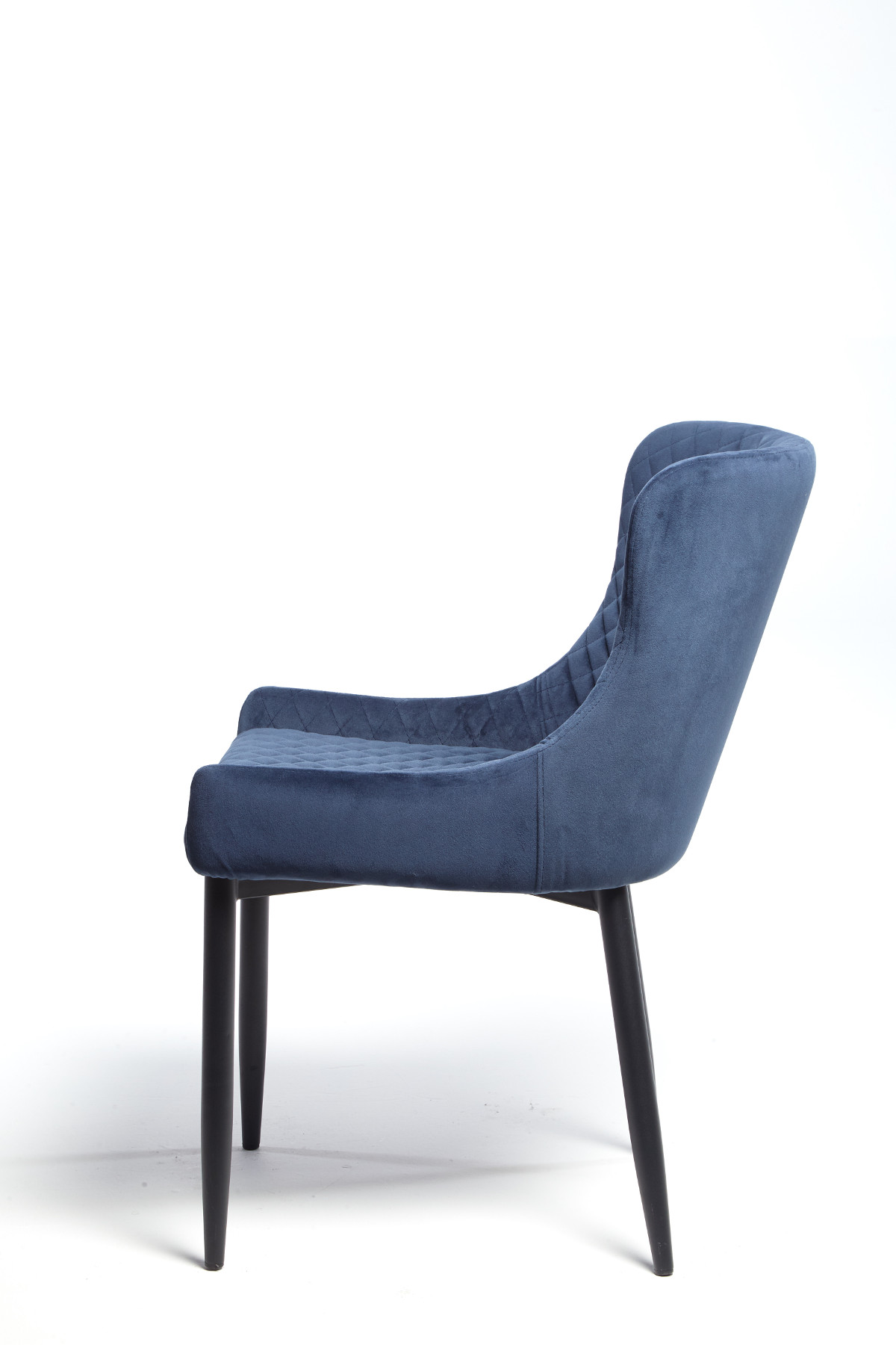 Maxwell Chair (Dark Blue Velvet)