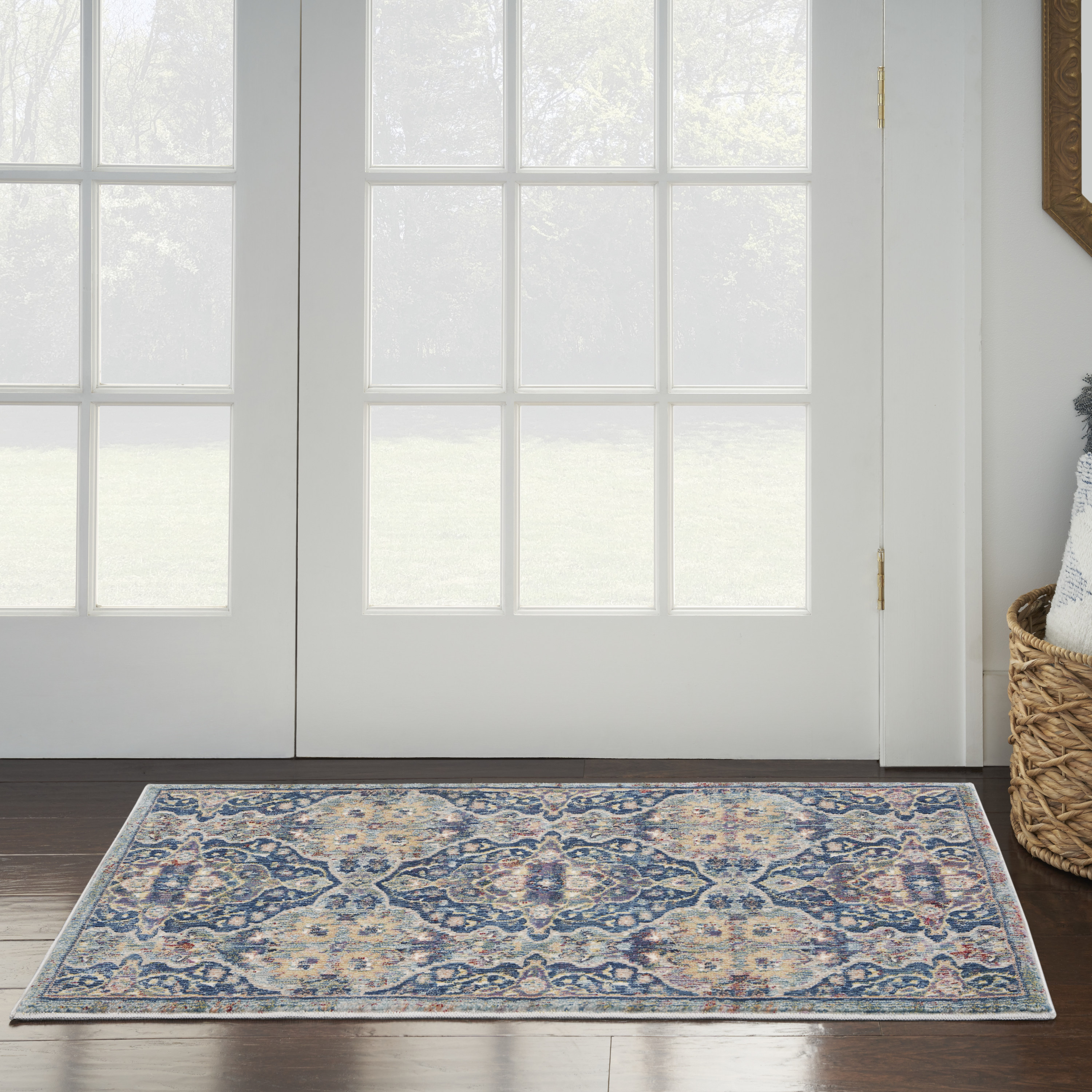 Ankara Global Rug ANR16 Navy/Multicolour
