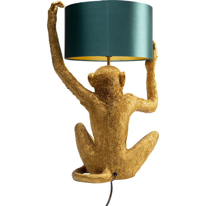 Monkey Holding Table Lamp