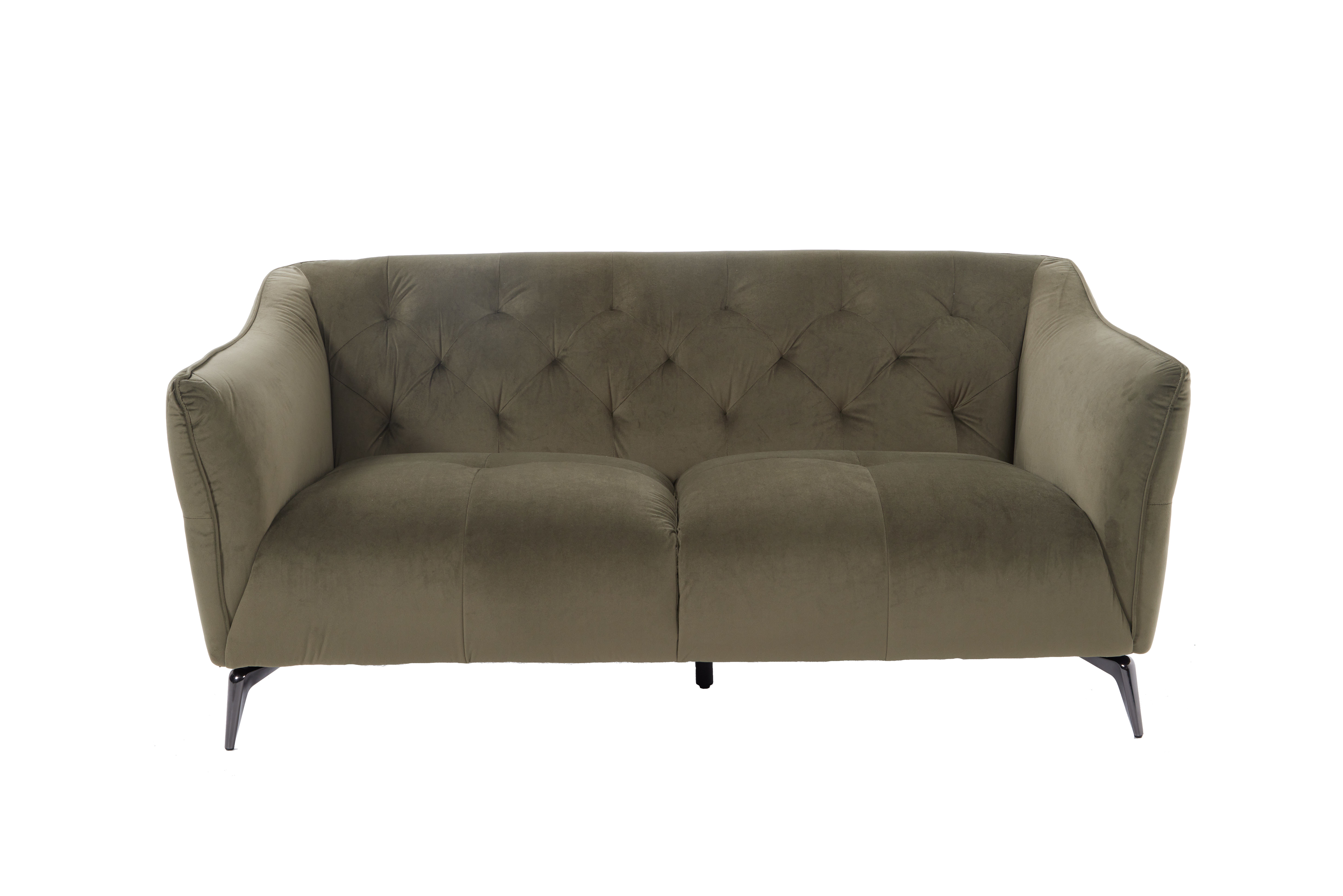 Ezra 2 Seater Sofa Rush Green