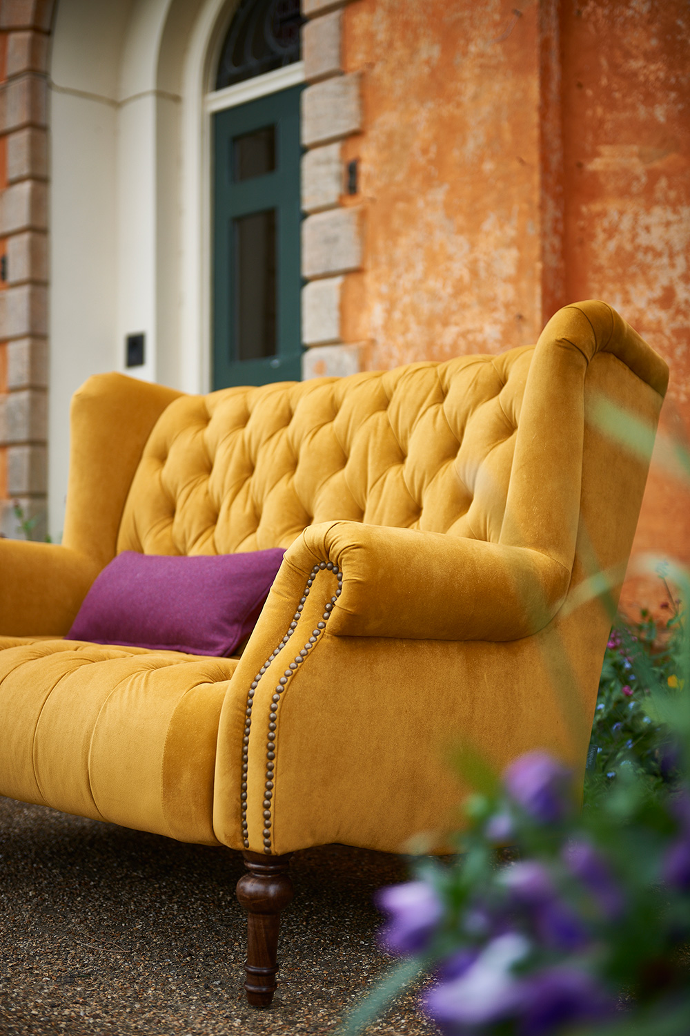 Theo 2 Seater Sofa Tumeric