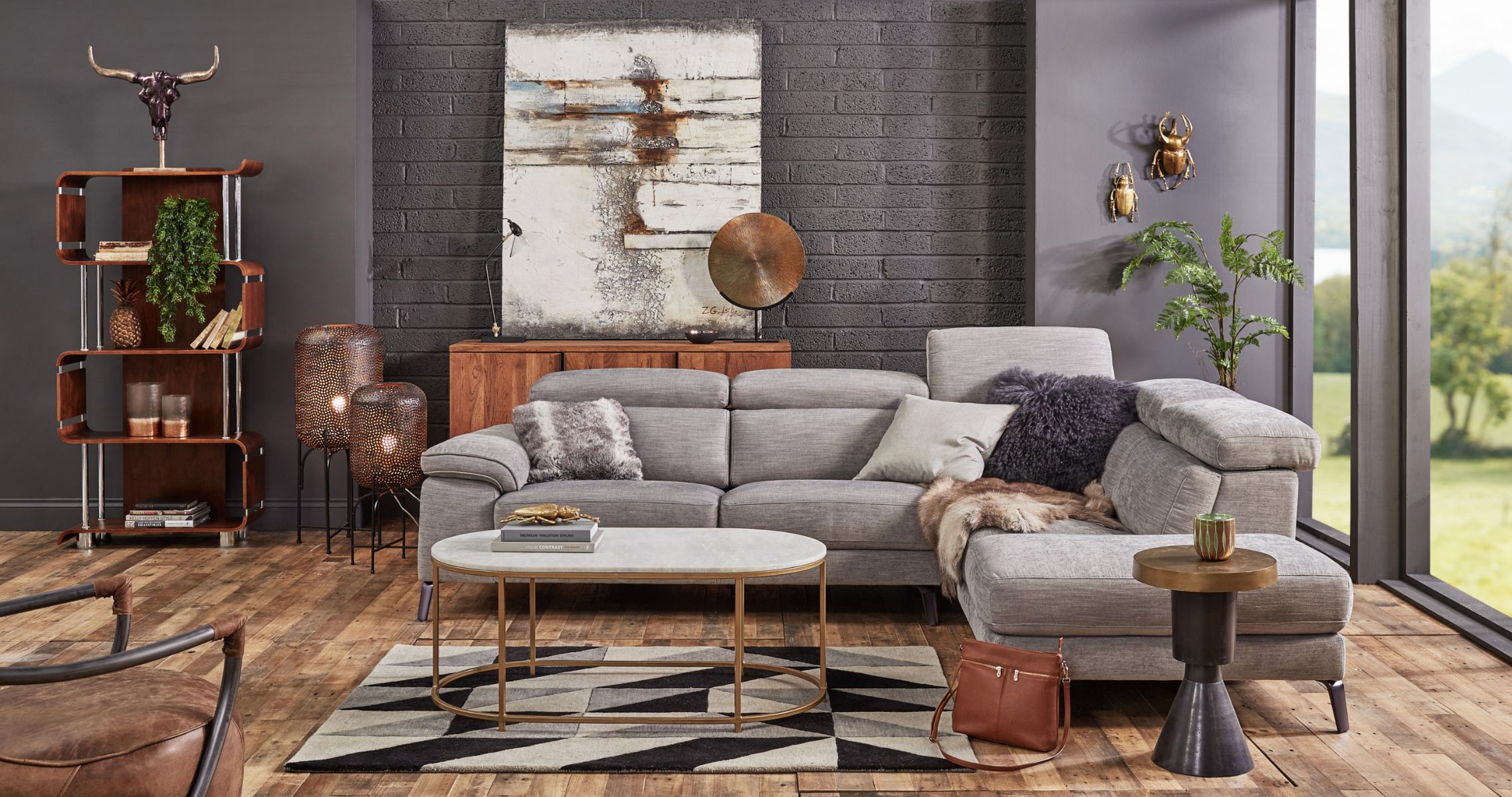 Fulton RHF Corner Sofa