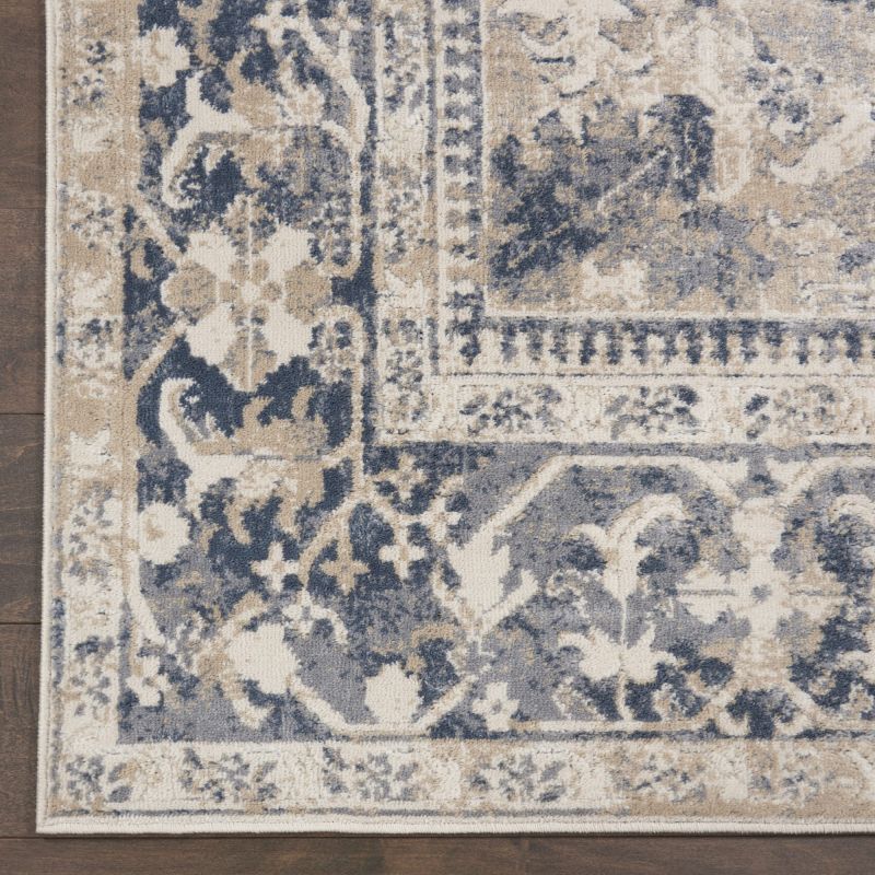 Malta Rug MAI05 Ivory/Blue size 160X231